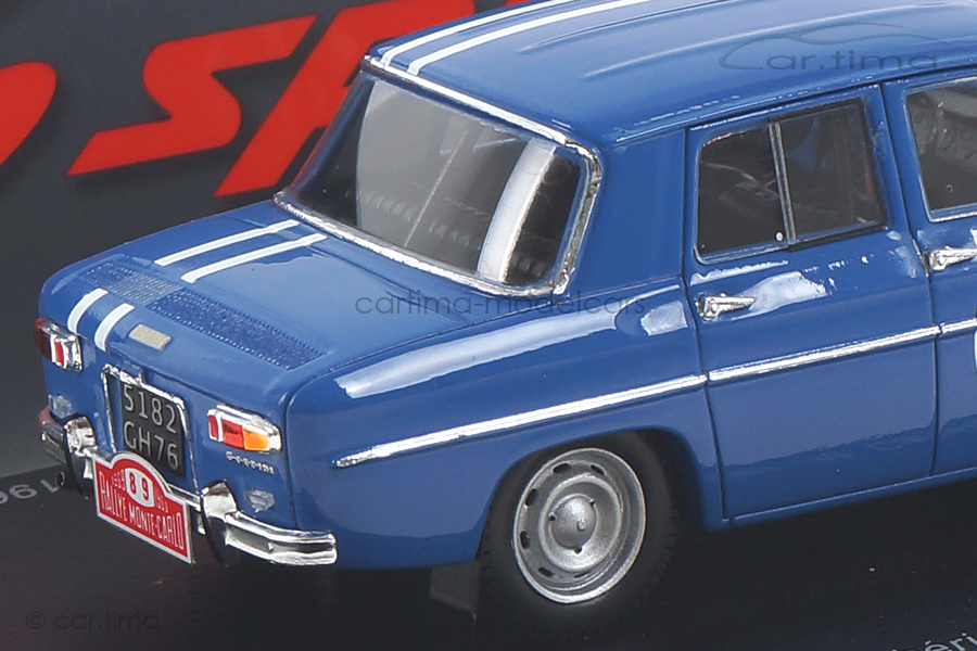 Renault 8 Gordini Rallye Monte Carlo 1969 Thérier/Callewaert Spark 1:43 S5562