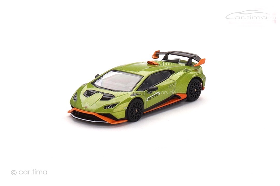 Lamborghini Huracán STO Verde Citrea MINI GT 1:64 MGT00547-L