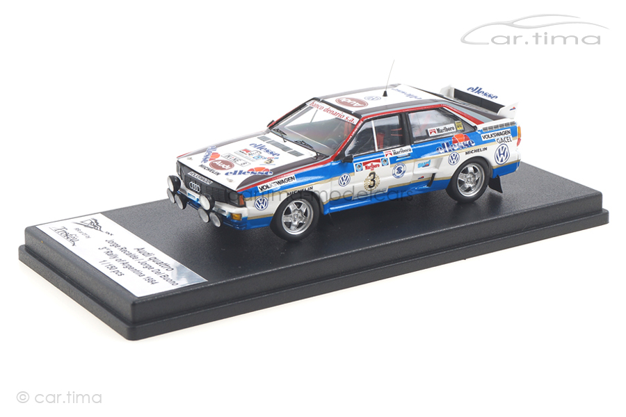 Audi Quattro Rallye of Argentina 1984 Recalde/Del Buono Trofeu 1:43 RRAR01