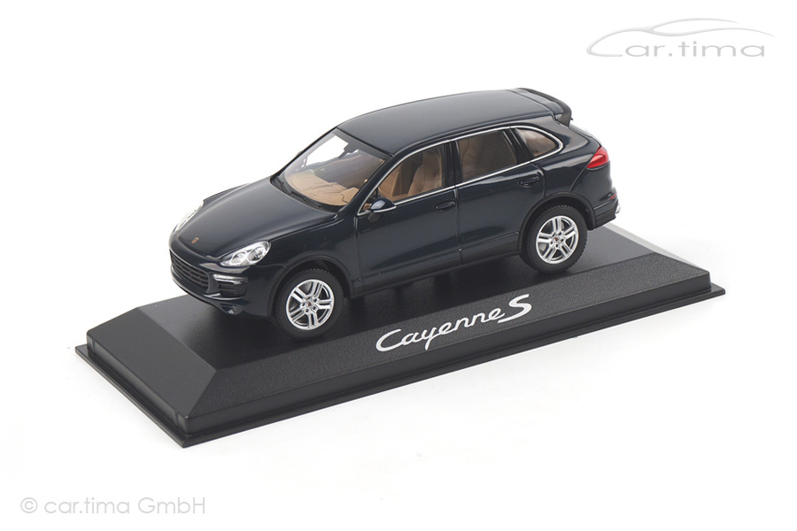 Porsche Cayenne S dunkelblau met. Minichamps 1:43 WAP0200060E