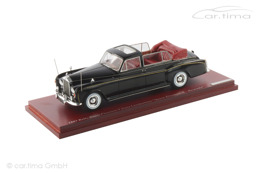 Rolls-Royce Phantom V State Landaulette Queen Elizabeth II - Bermuda TSM 1:43 TSM124365