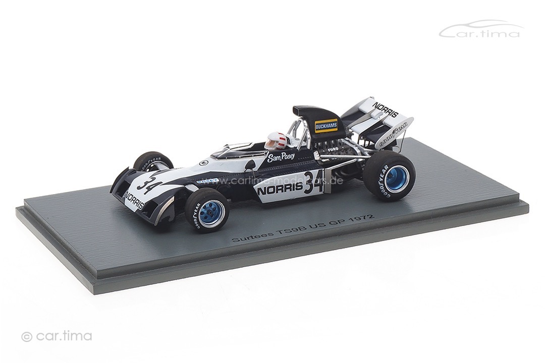 Surtees TS9B GP USA 1972 Sam Posey Spark 1:43 S3997