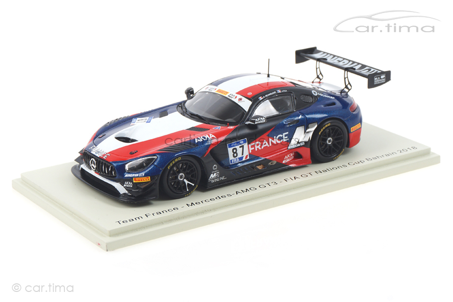 Mercedes-AMG GT3 Bahrain 2018 Pla/Beaubelique Spark 1:43 S6306