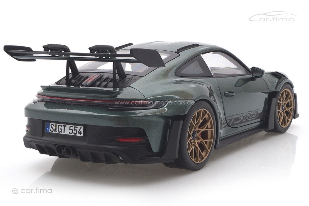 Porsche 911 (992) GT3 RS Malachitgrün Norev 1:18 187356