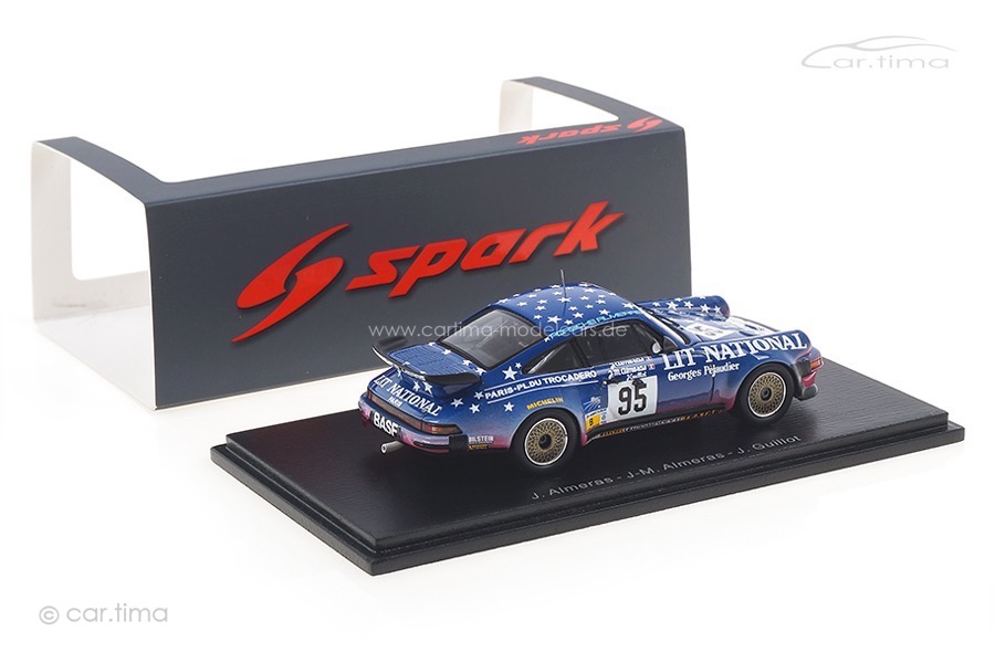 Porsche 911 Turbo (930) 24h Le Mans 1983 Almeras/Almeras/Guillot Spark 1:43 S3414