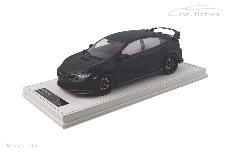 Honda Civic Type R matt schwarz Motorhelix 1:18 MH001PT-L