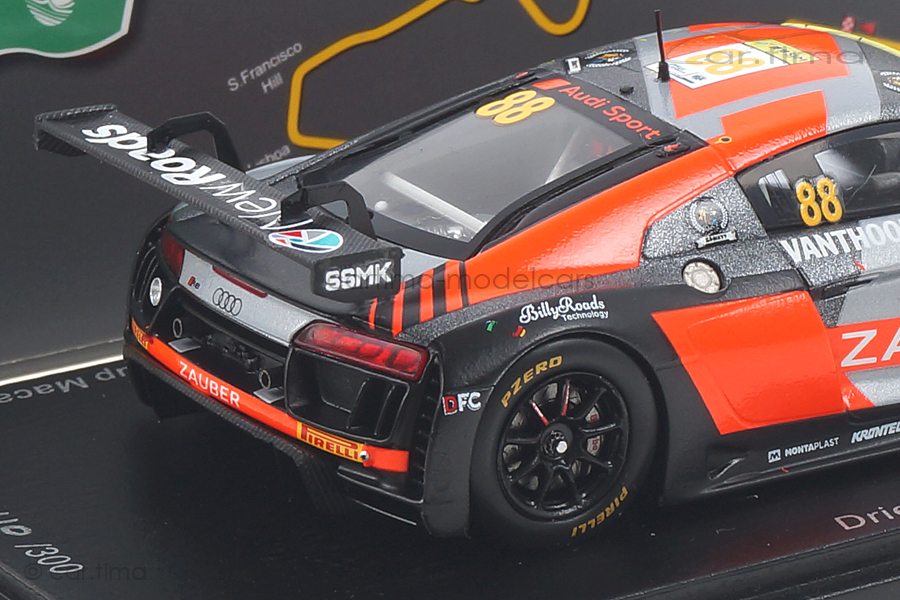 Audi R8 LMS Macau 2018 Dries Vanthoor Spark 1:43 SA168