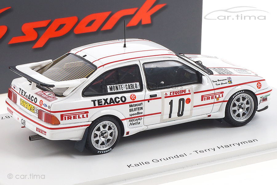 Ford Sierra RS Cosworth Rallye Monte Carlo 1987 Grundel/Harryman Spark 1:43 S8700