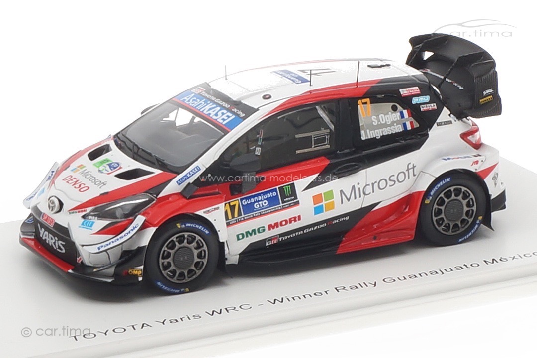 Toyota Yaris WRC Winner Rallye Guanajuato Mexico 2020 Ogier/Ingrassia Spark 1:43 S6571