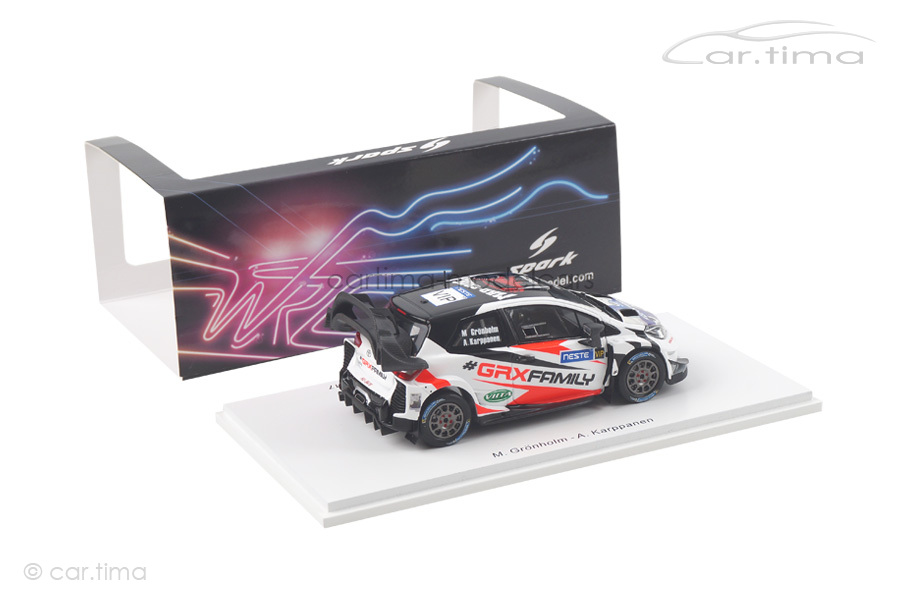 Toyota Yaris WRC Presentation VIP Rally Finland 2017 Grönholm/Karppanen Spark 1:43 S5170