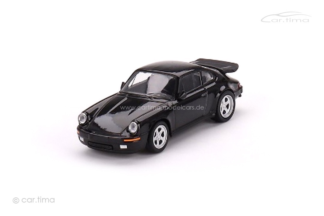 RUF CTR 1987 Yellow Bird Black MINI GT 1:64 MGT00556-L