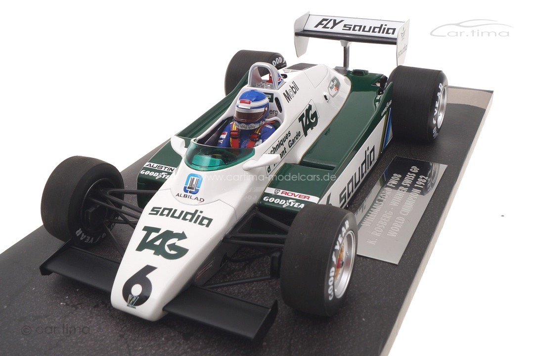 Williams Ford FW08 Winner GP Schweiz World Champion 1982 Keke Rosberg Minichamps 1:18 117820006