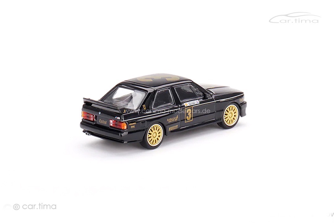 BMW M3 E30 #3 1987 ATCC Championship Winner JPS Team Australia MINI GT 1:64 MGT00608-L