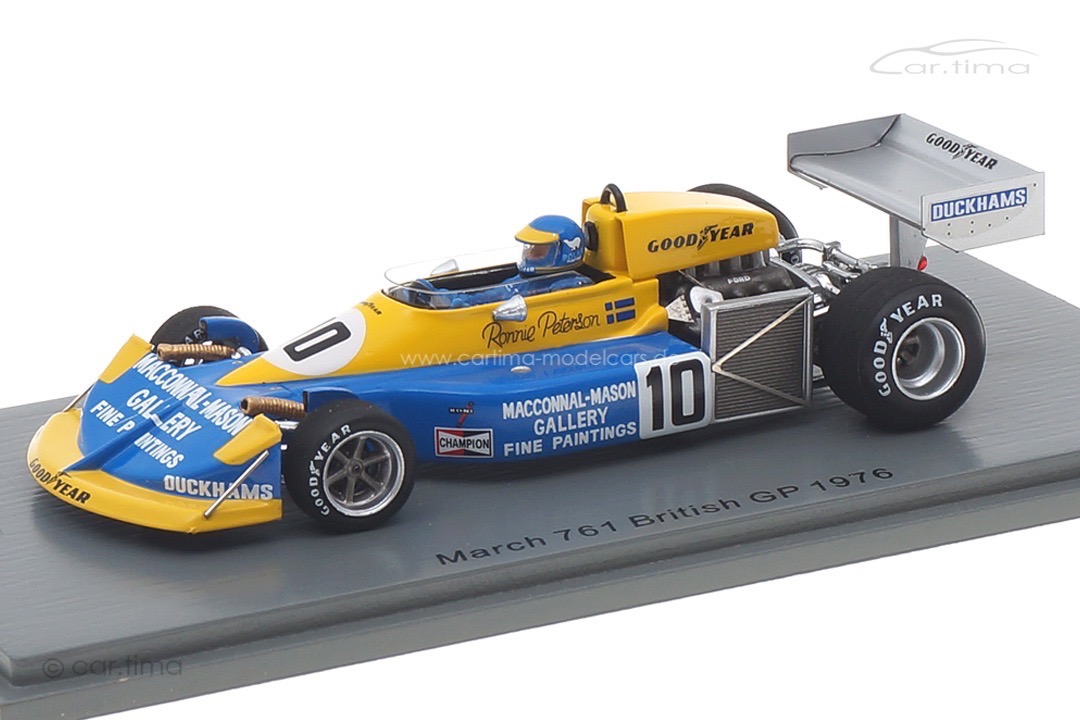 March 761 GP Großbritannien 1976 Ronnie Peterson Spark 1:43 S7270
