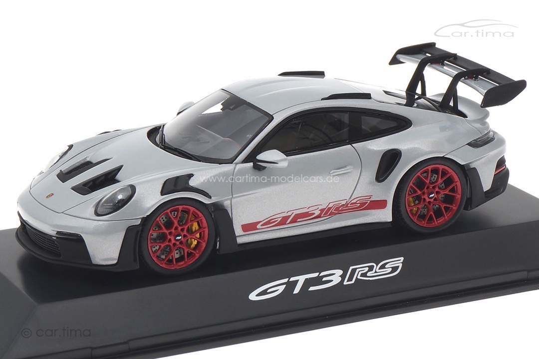 Porsche 911 (992) GT3 RS Eisgraumet./Pyrorot Spark 1:43 WAP0201530P001