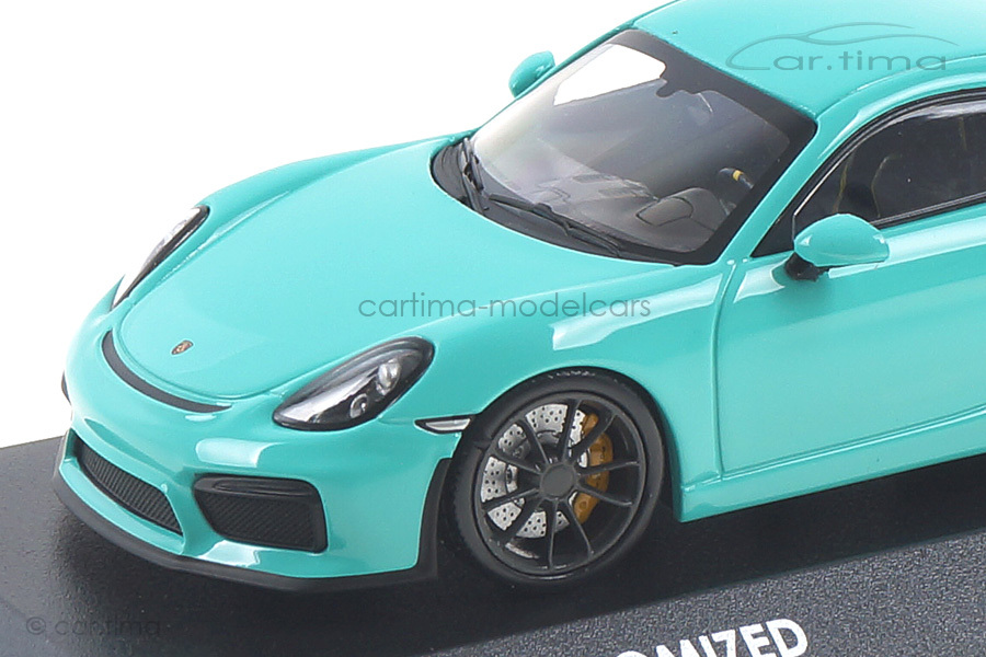 Porsche Cayman GT4 - Mintgrün / Rad schiefergrau - Minichamps - car.tima CUSTOMIZED Porsche Cayman GT4 - Mintgrün / Rad schiefergrau - Minichamps - car.tima CUSTOMIZED