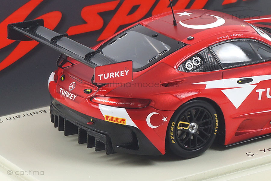 Mercedes-AMG GT3 Winner Bahrain 2018 Güven/Yoluc Spark 1:43 S6300