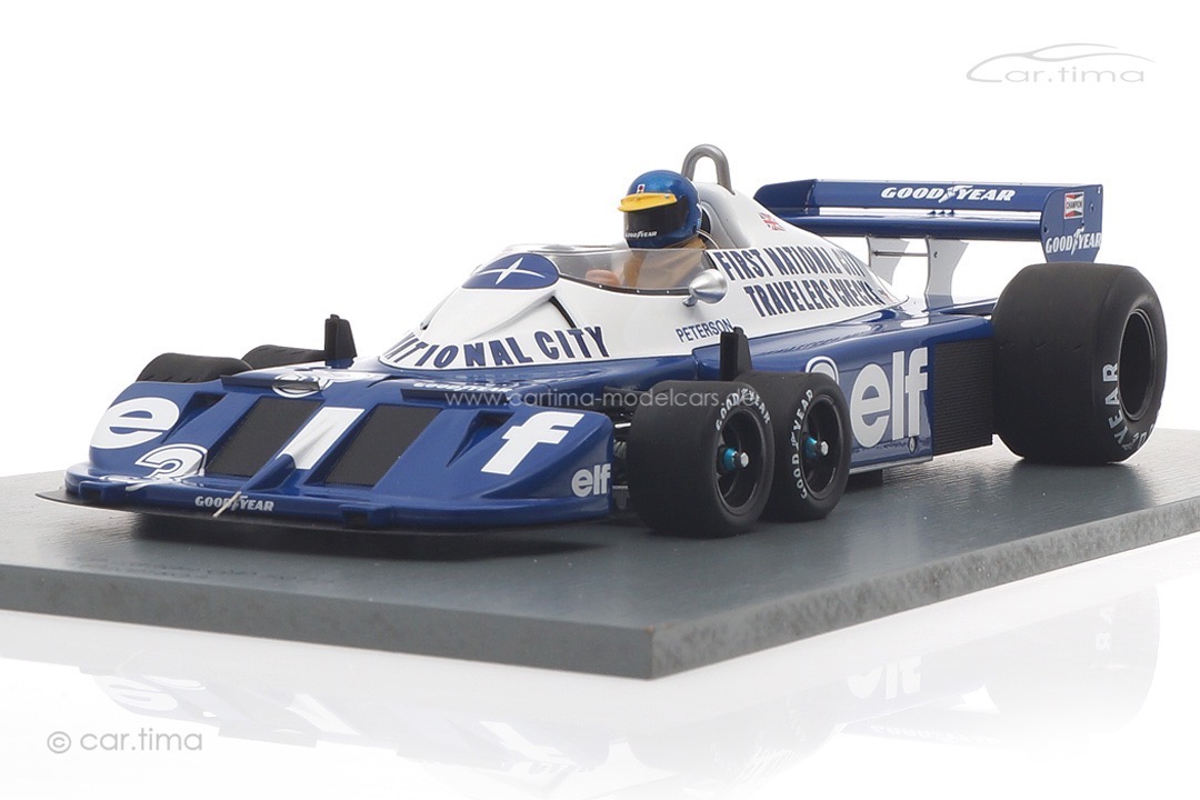 Tyrrell P34 GP Italien 1977 Ronnie Peterson Spark 1:18 18S573