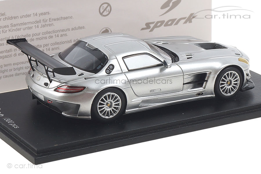 Mercedes-Benz SLS AMG GT3 silber Spark 1:43 PD04311011