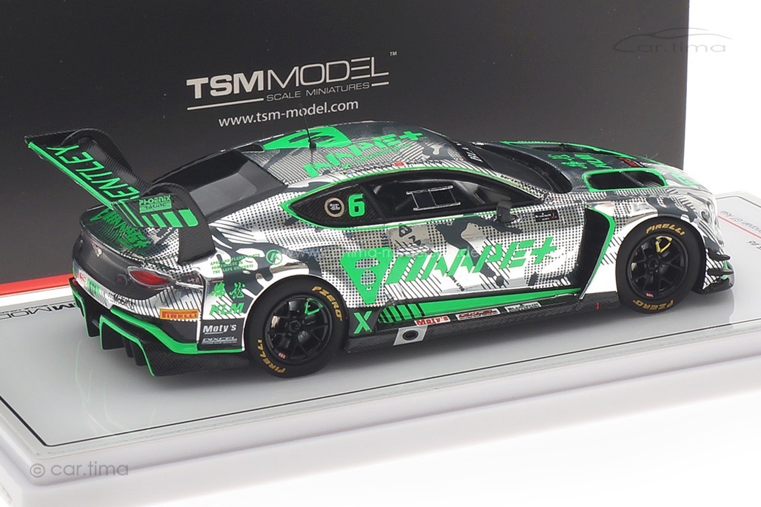 Bentley Continental GT3 Blancpain GT Asia 2018 Pepper/Thong TSM 1:43 TSM430563