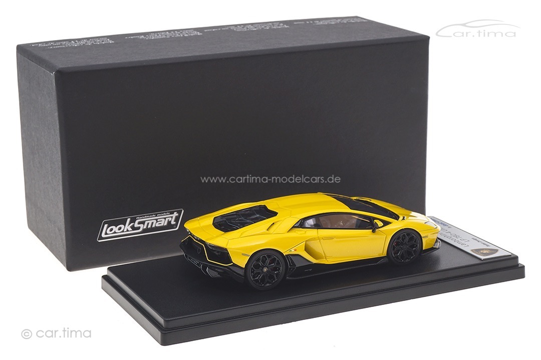 Lamborghini Aventador Ultimae Giallo belenus Looksmart 1:43 LS525D