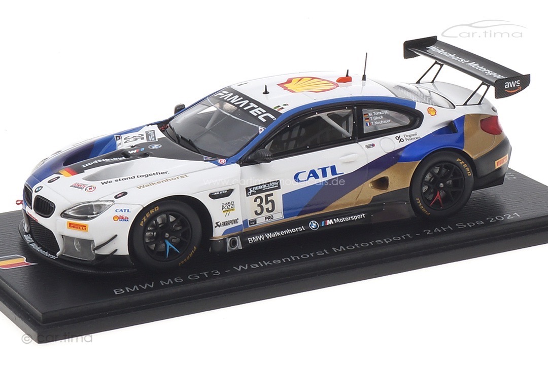 BMW M6 GT3 24h Spa 2021 Glock/Tomczyk/Neubauer Spark 1:43 SB471