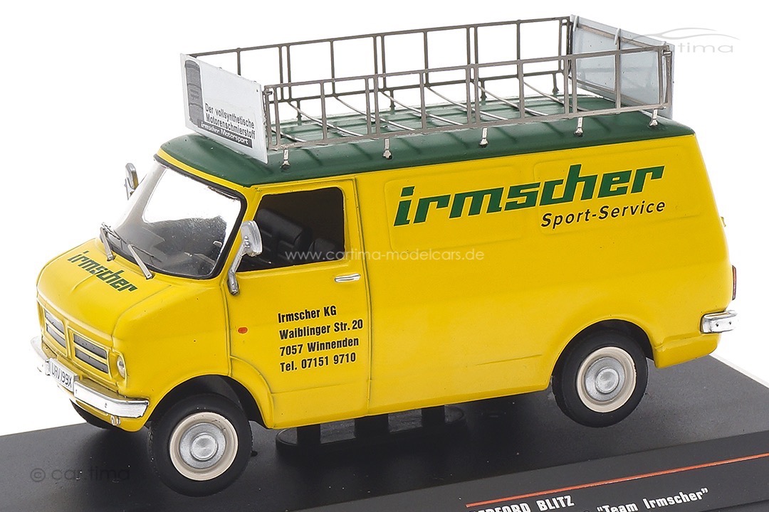 Bedford Blitz Rallye Assistance Team Irmscher IXO 1:43 RAC419X.22