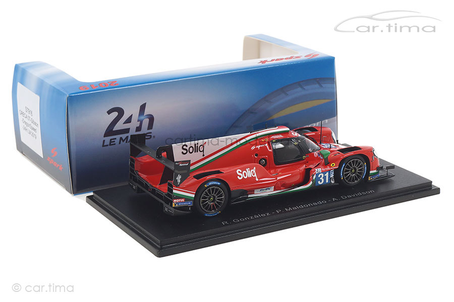 ORECA 07-Gibson 24h Le Mans 2019 Davidson/González/Maldonado Spark 1:43 S7916