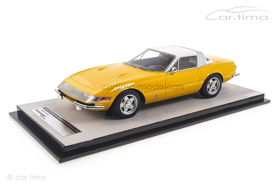 Ferrari 365 GTB/4 Daytona Coupe gelb Tecnomodel 1:18 TM18-108C