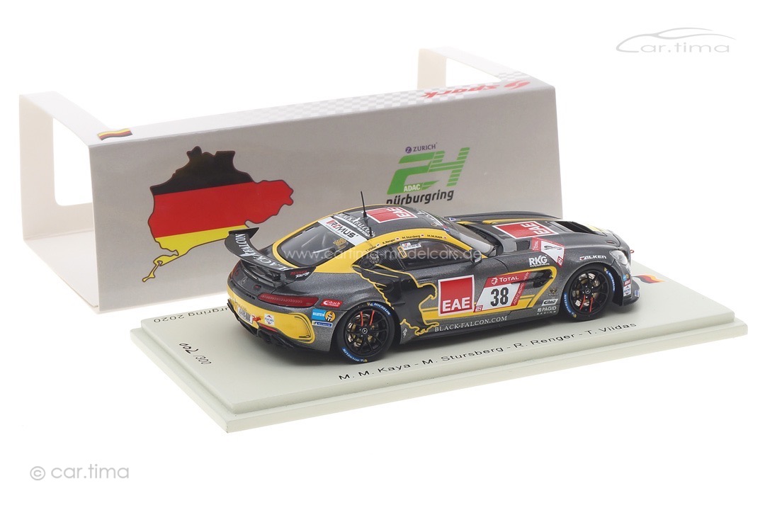Mercedes-AMG GT4 24h Nürburgring 2020 Kaya/Renger/Stursberg/Viidas Spark 1:43 SG698