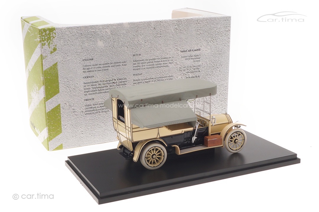 Mercedes-Benz 22/50 PS Küchenwagen 1913 autocult 1:43 01020