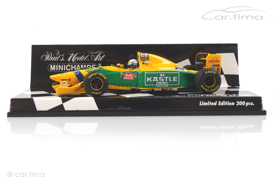 Benetton Ford B193B GP Great Britain 1993 Riccardo Patrese Minichamps 1:43 417930006