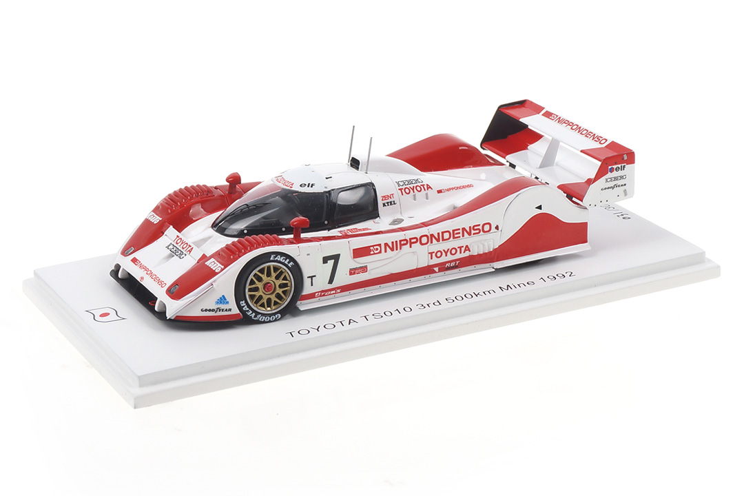 Toyota TS010 500km Mine 1992 Irvine/Kristensen/Villeneuve Spark 1:43 SJ069