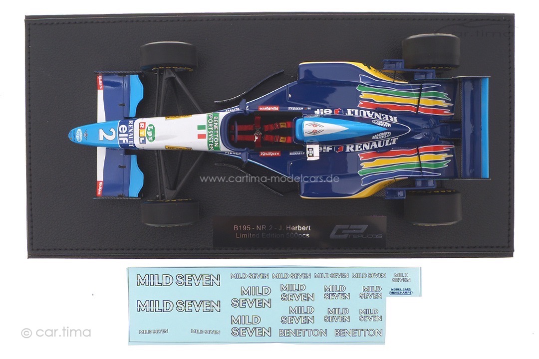 Benetton-Renault B195 GP 1995 Johnny Herbert GP Replicas 1:18 GP46B