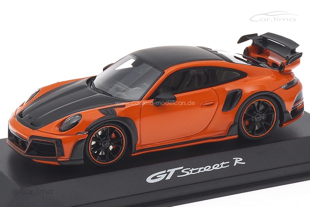 TECHART GTstreet R (Basis 992 Turbo) Gulforange TECHART Collection 1:43 092.992.143.004