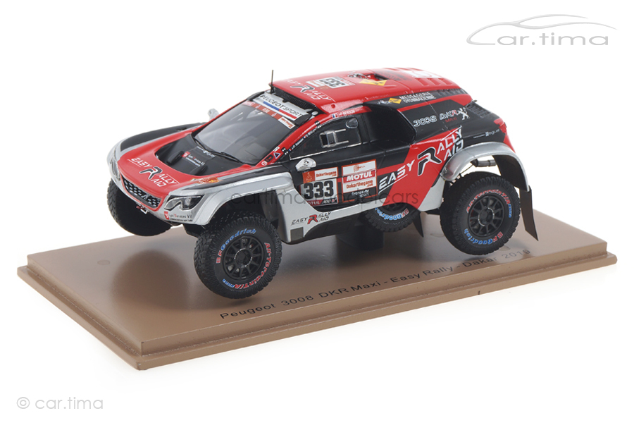 Peugeot 3008 DKR Maxi Dakar Rally 2019 Besson/Brucy Spark 1:43 S5629