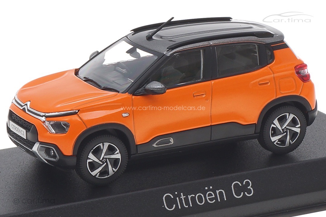 Citroën C3 Indian Market 2021 orange/grey Norev 1:43 155222