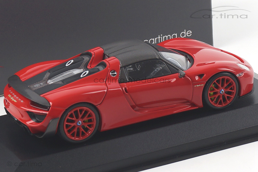 Porsche 918 Spyder Weissach Paket car.tima CUSTOMERS CLUB Minichamps car.tima CUSTOMIZED