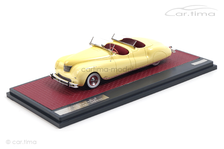 Chrysler Newport Dual Cowl Pheaton LeBaron 1941 cream Matrix 1:43 MX20303-021