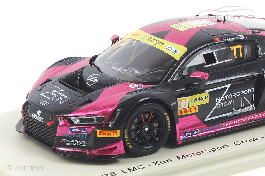 Audi R8 LMS Macau 2018 Adderly Fong Spark 1:43 SA171