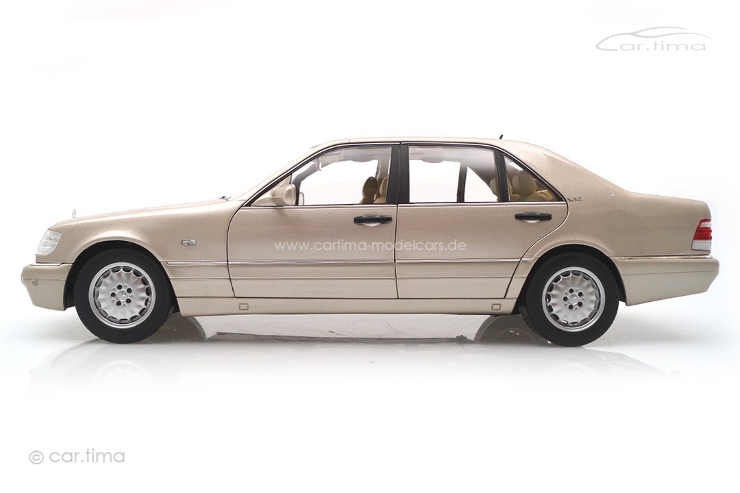 Mercedes-Benz S600 W140 1997 Rauchsilber met. Norev 1:18 183723