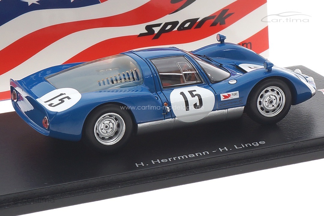 Porsche 906 24h Daytona 1966 Herrmann/Linge Spark 1:43 US265