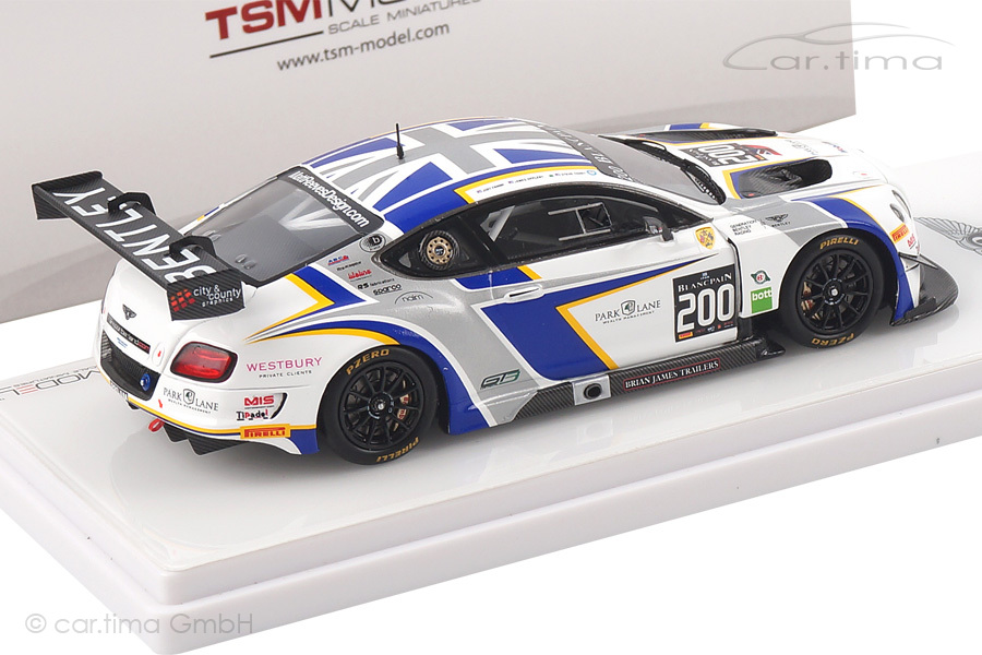 Bentley Continental GT3 Blancpain Endurance 2014 TSM 1:43 TSM154355