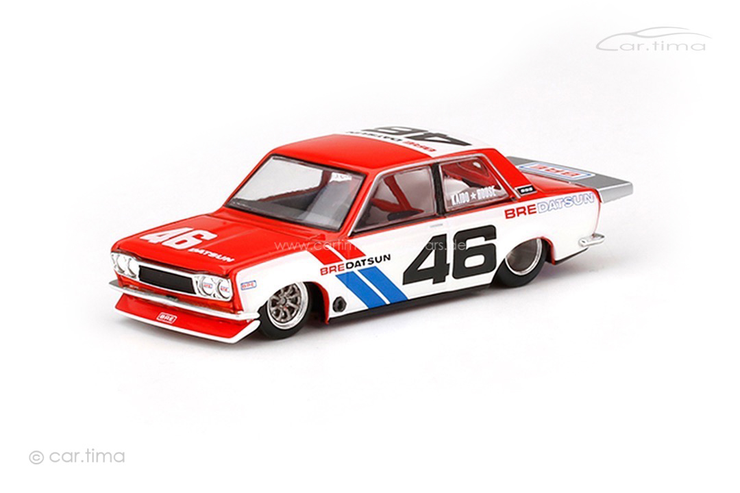 Datsun 510 Pro Street SK510 Kaido House weiß/rot MINI GT 1:64 KHMG005