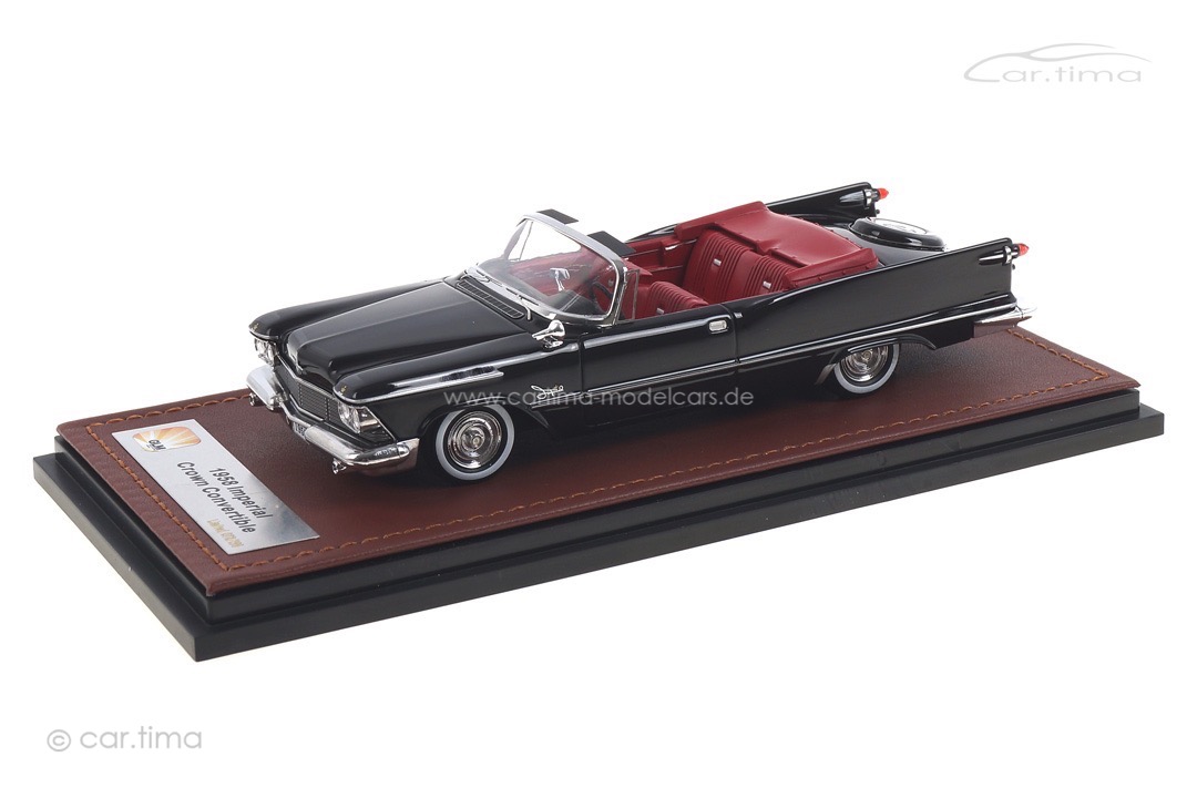 Chrysler Imperial Crown Convertible 1958 schwarz GLM 1:43 GLM131401