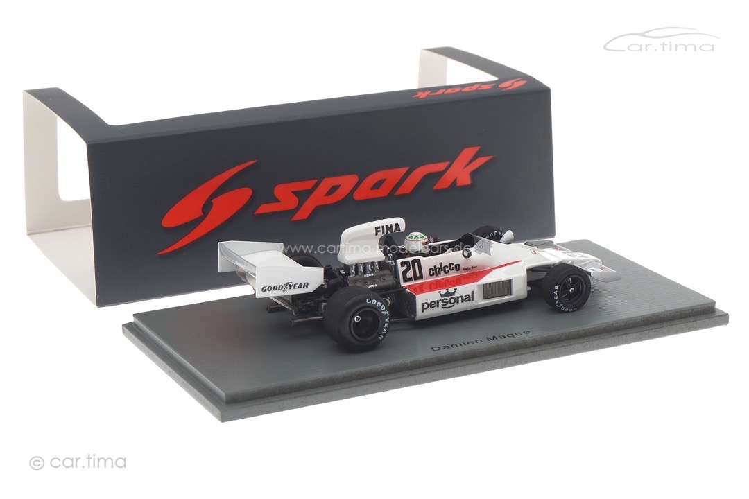 Williams FW GP Schweden 1975 Damien Magee Spark 1:43 S7488
