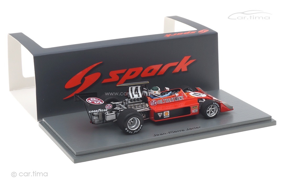 March 731 GP Monaco 1973 Jean-Pierre Jarier Spark 1:43 S7265