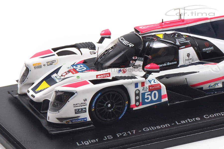 Ligier JS P217-Gibson 24h Le Mans 2018 Creed/Ricci/Dagoneau Spark 1:43 S7029