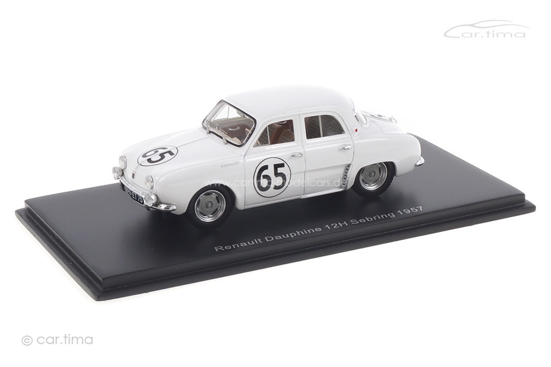 Renault Dauphine 12h Sebring 1957 Ferrier/Spydel/Thirion Spark 1:43 S5219