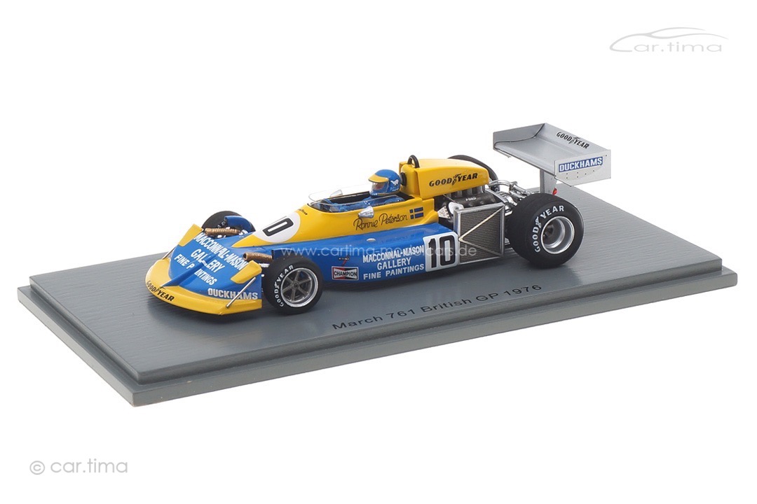 March 761 GP Großbritannien 1976 Ronnie Peterson Spark 1:43 S7270